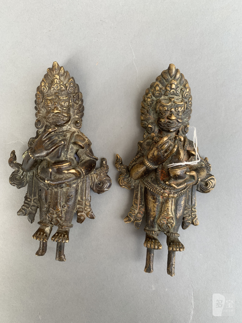 TWO BRONZE FIGURES OF MAHAKALA - 图6